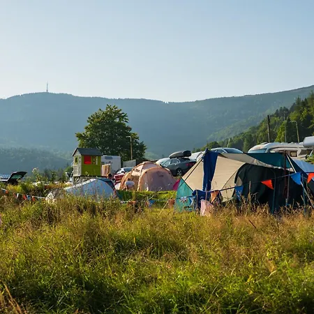 Zwalisko Camper Park Parcela Na Namiot Campsite Szczyrk