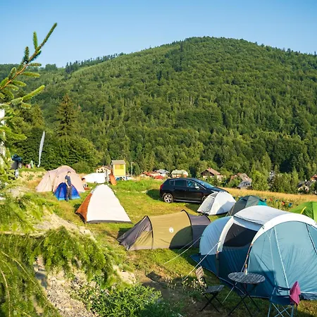 Zwalisko Camper Park Parcela Na Namiot Campsite Szczyrk