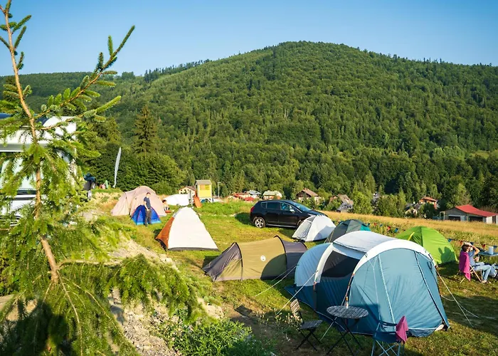 Zwalisko Camper Park Parcela Na Namiot Campsite Szczyrk